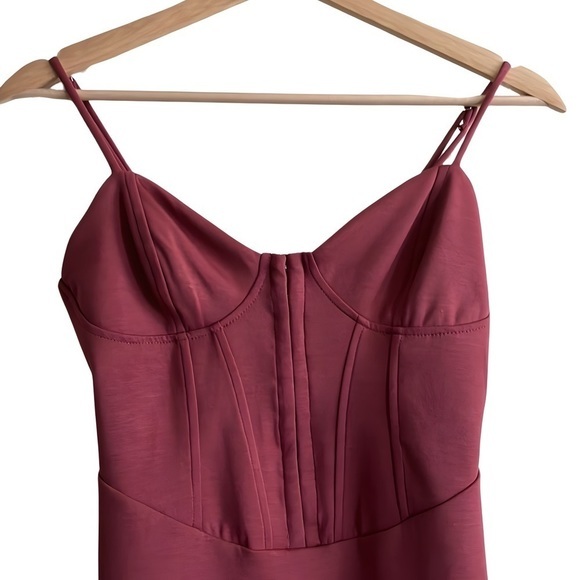Wild Fable Women's Sleeveless Corset Mini Knit Bodycon Dress (Size Small & Med) - Picture 3 of 4